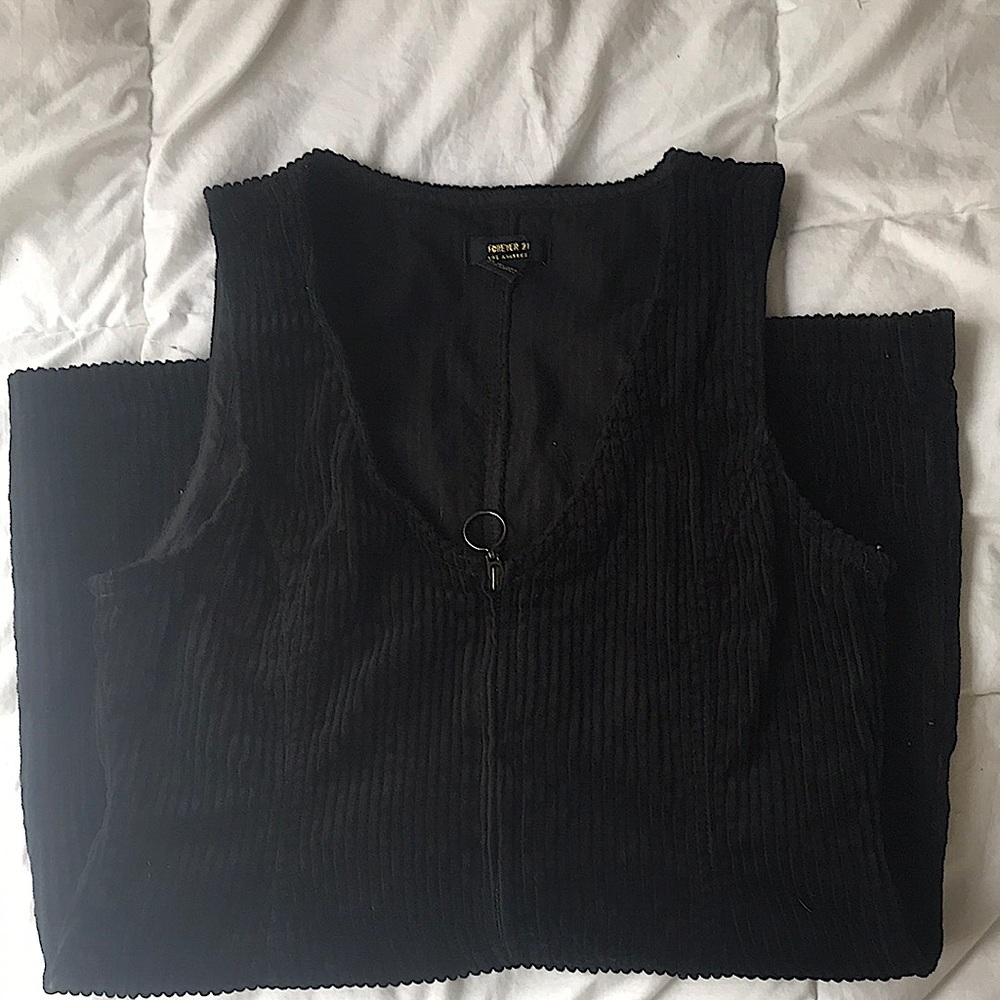 Black Corduroy Dress